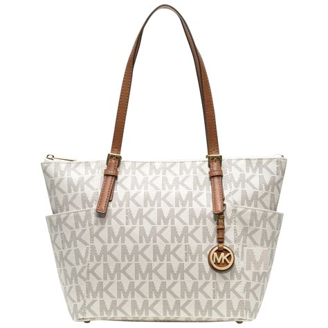 white and tan michael kors purse|michael kiors purses.